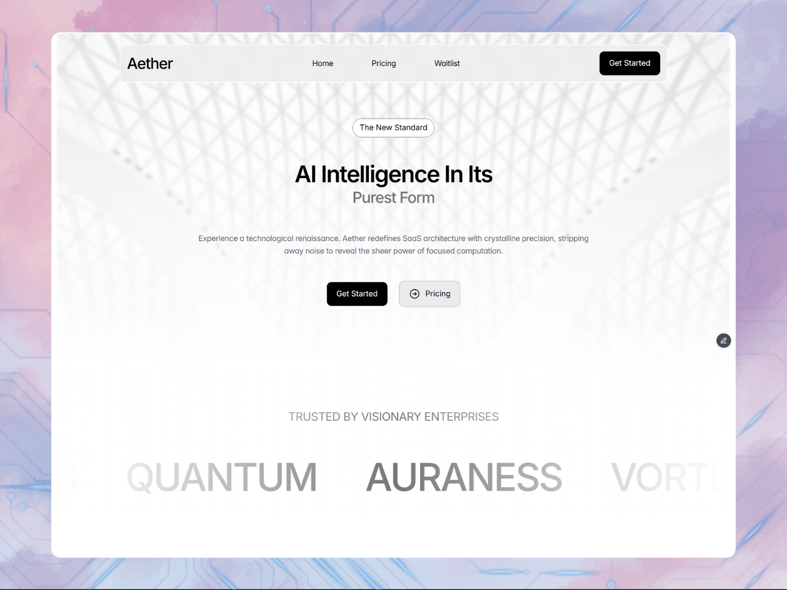A sleek, high-converting & visually stunning Framer website for an AI SaaS startup, designed to captivate visitors and drive conversions.